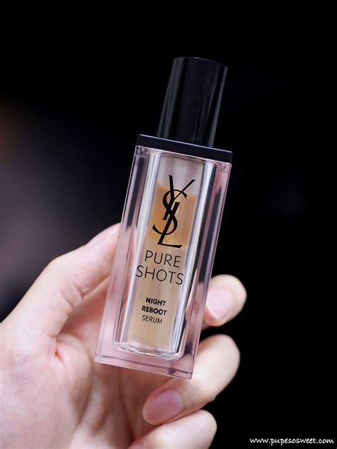 ysl pureshot|ysl pure shots night reboot.